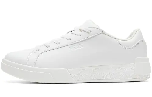 PEAK Skateboard Shoes Men's Low Top Beige