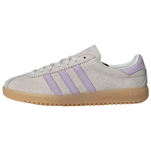 Adidas Originals BRMD Leather Classic Vintage Abrasion Resistant Low top Skateboard Shoes Women's Light Gray