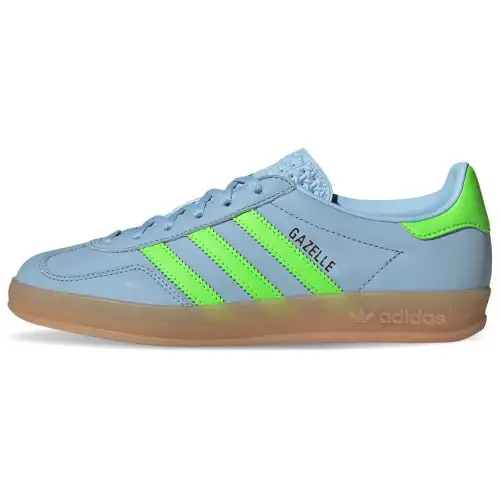 Gazelle Wmns Adidas Originals Indoor 'Clear Sky Solar Green' Women's