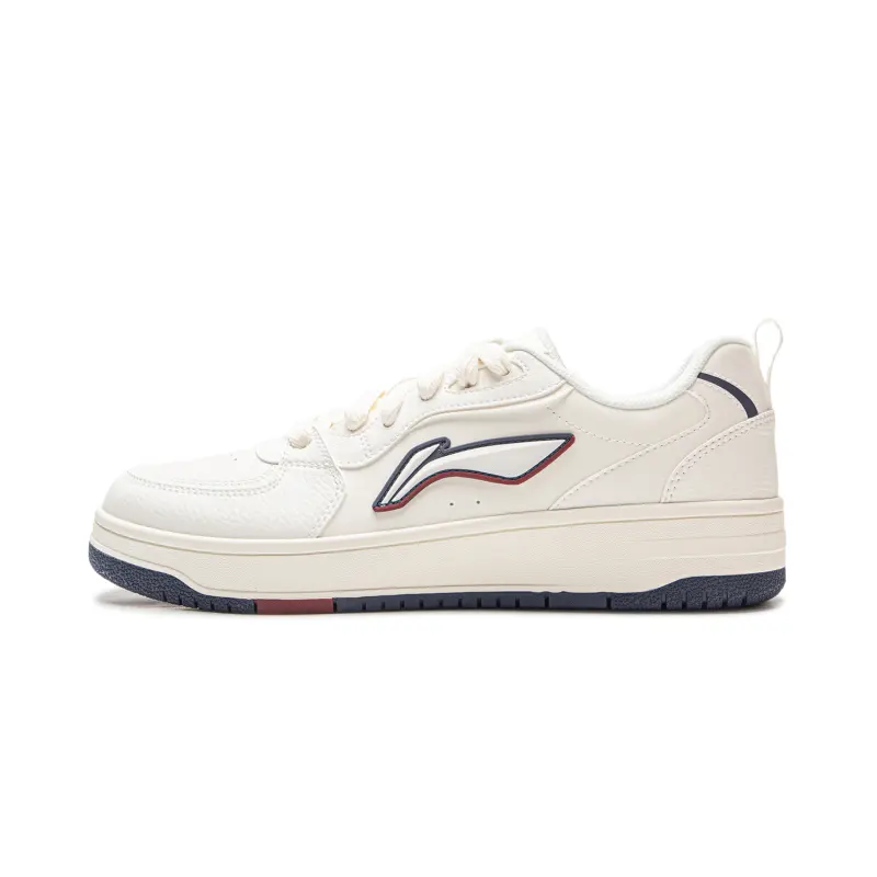 Li Ning Tianji Soft Low top Skateboard Shoes Men's Ivory