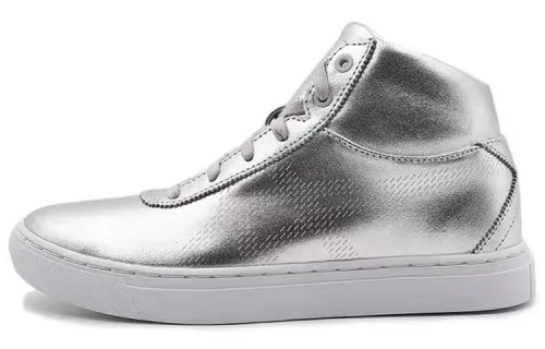 Onitsuka Tiger Mid Runner GR Casual Abrasion Resistant Mid top Skateboard Shoes Unisex Silver