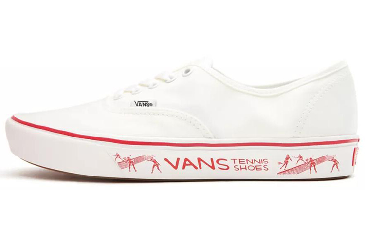 Vans Penn X ComfyCush Authentic 'Blanc De Blanc Red'