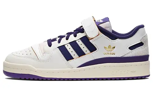 Forum Adidas Originals 84 Low 'Off White Collegiate Purple'