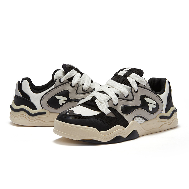 Мужские кеды FILA FUSION KICKDX (черно-белые) — фото 3