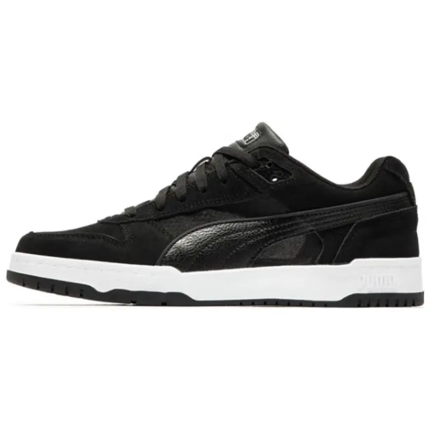 PUMA Mesh Low top Skateboard Shoes Unisex Black