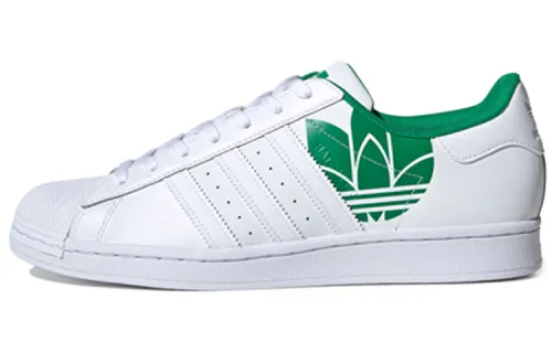 Adidas Superstar 'Trefoil Print - White Green'