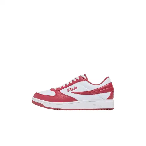 FILA Low top Skateboard Shoes Men's Red White