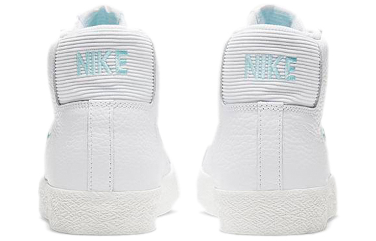 Кеды Nike Blazer Premium (бело-синие) — Белыйсиний — фото 5