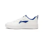 Li Ning First Cloud Abrasion Resistant Lightweight Height Increasing Low top Skateboard Shoes Men's Milk White Blue