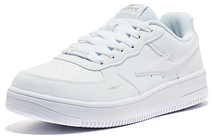 Erke Low top Skateboard Shoes Men's White