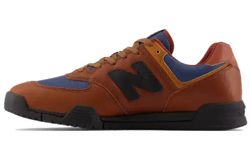 New Balance All Coasts Court 574 Shoes 'Brown Navy'