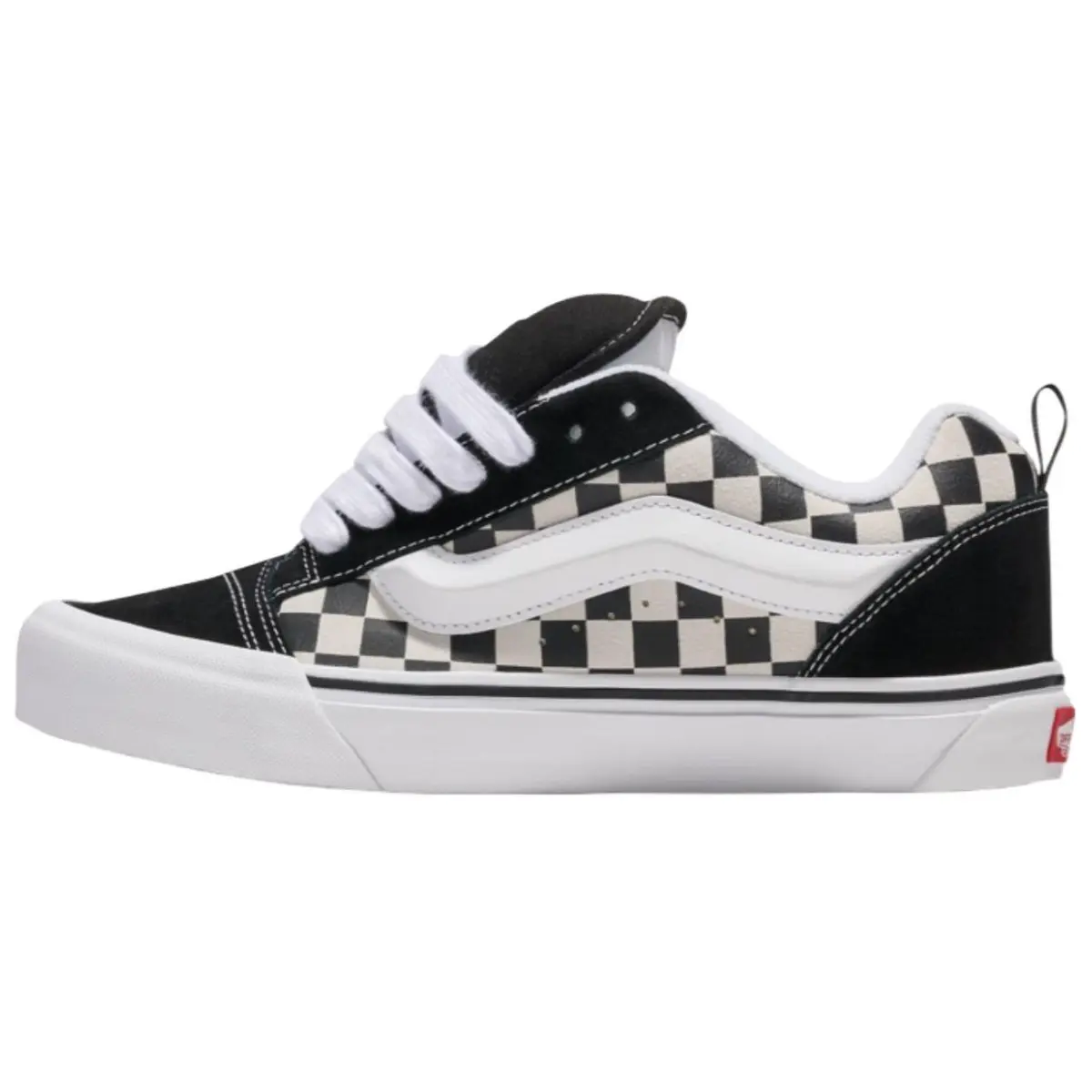 Knu-Skool Vans 'Checkerboard - Black White'