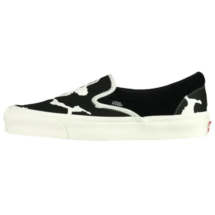 Vans CLASSIC SLIP on Skateboard Shoes Men's Black White