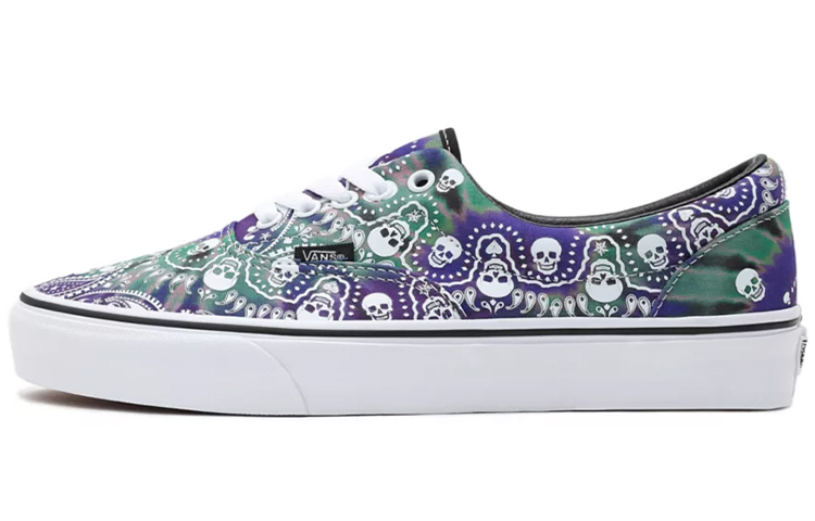 Кеды Vans Era Bandana (фиолетово-зеленые)