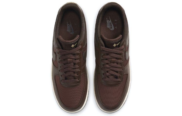 Кроссовки Nike Air Force 1 Gore-Tex (коричневый) — фото 4