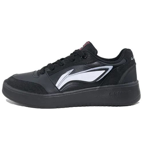Li Ning Sycee V3 Slip Resistant Abrasion Resistant Low top Skateboard Shoes Men's Black