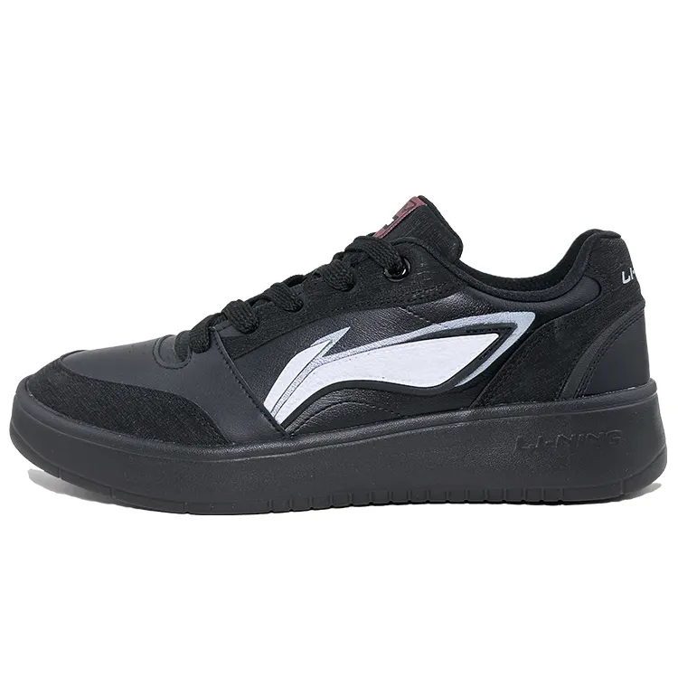 Li Ning Sycee V3 Slip Resistant Abrasion Resistant Low top Skateboard Shoes Men's Black