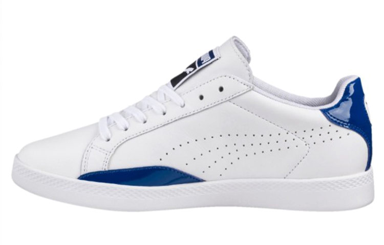 PUMA MATCH Skateboard Shoes Women's Low Top White/Blue