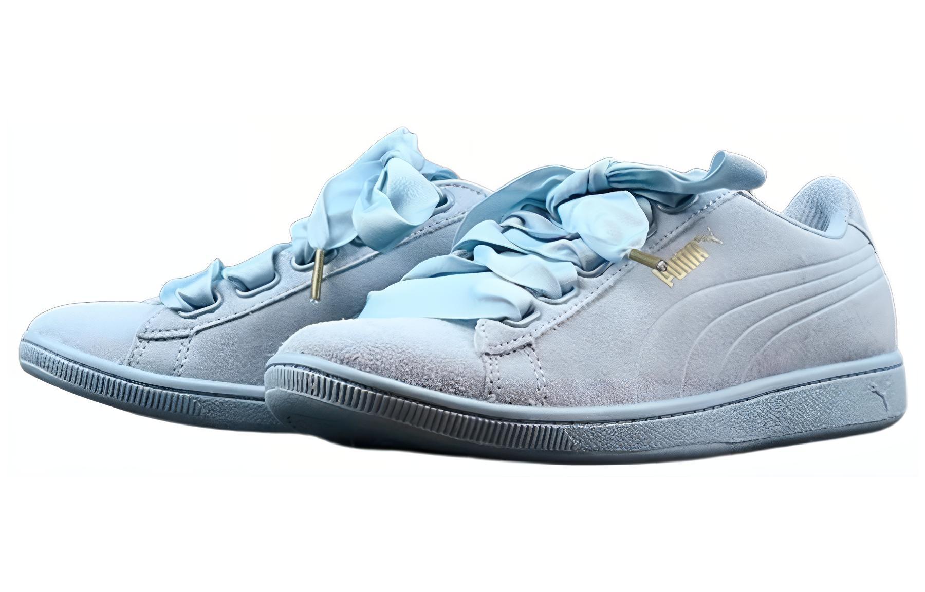 Женские кеды PUMA Vikky Ribbon (синий) — фото 3