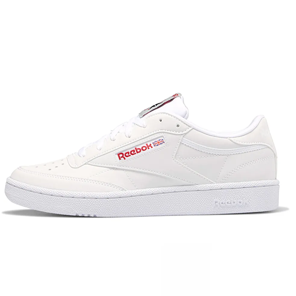 Reebok Classic Club 85 White Skate Shoes 'White Red'