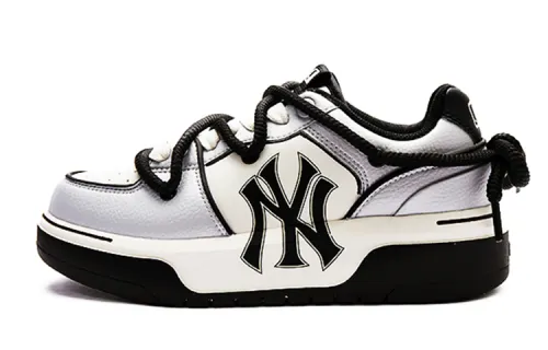 MLB Chunky Liner Bubble Jellyfish, Silver Moonlight Low top Skateboard Shoes Unisex Black Silver