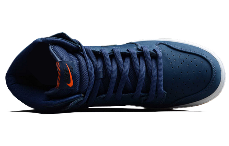Кеды Nike Dunk SB Pro Iso "Navy Blue" (сине-черные) — Синий / чёрный — фото 4