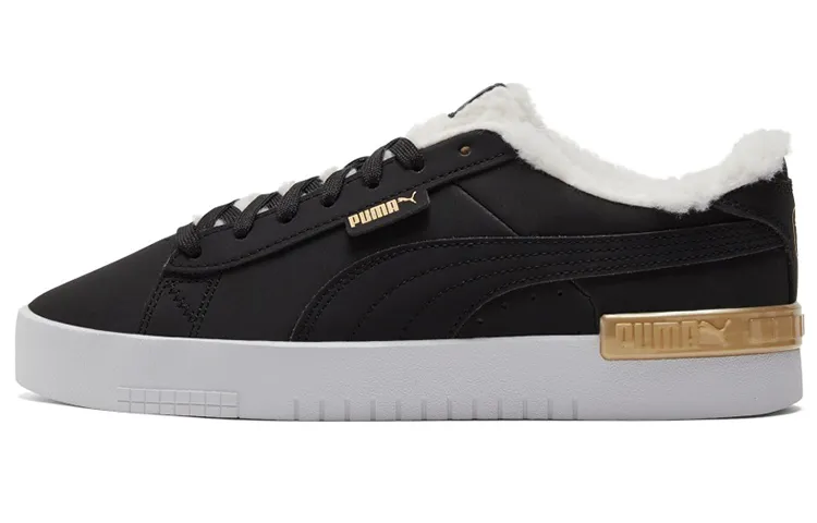 PUMA Jada Teddy Ws Fleece Lined Skateboarding Shoes Black Women's