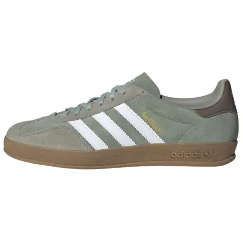 Gazelle Adidas Originals Indoor 'Silver Green'