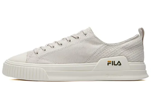 FILA Skateboard Shoes Men's Low Top White
