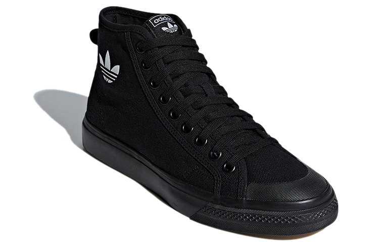 Кеды adidas High Top (черные) — фото 3