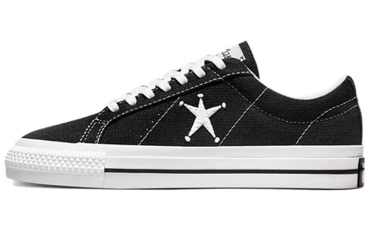 Converse x Stüssy One Star Ox Low "Black/White" sneakers