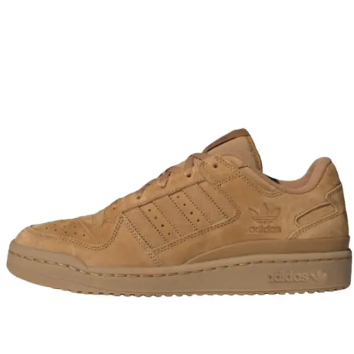 Adidas Originals FORUM Abrasion Resistant Low top Skateboard Shoes Unisex Brown