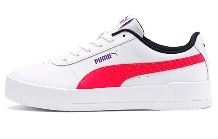 PUMA Carina Leather 'White Red' Women's