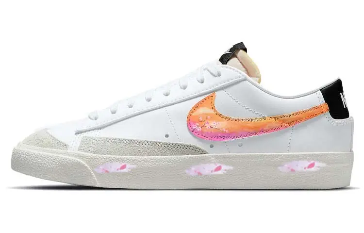 Nike Blazer Skateboard Shoes Women's Low Top Black/White