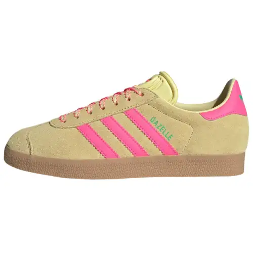 Gazelle Wmns Adidas Originals 'Yellow Lucid Pink' Women's