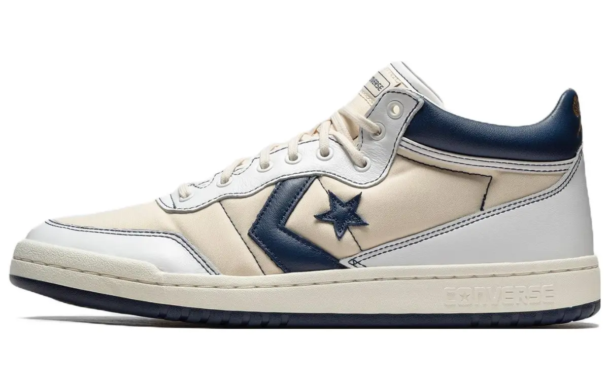 Fastbreak Sage Elsesser x Fastbreak Converse Pro Mid 'White Navy'