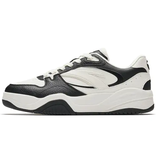 Anta Wave Shoe Synthetic Leather, Textile Cushioning Height Increasing Abrasion Resistant Lightweight Low top