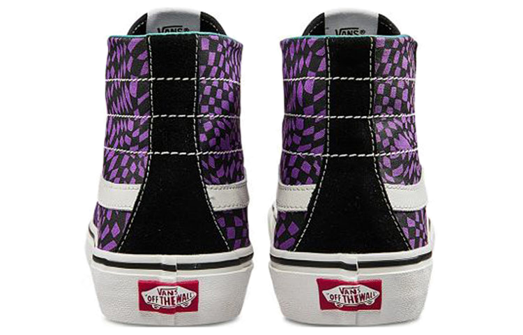 Кеды Vans SK8 138 Decon Sf (черно-фиолетовые) — фото 4