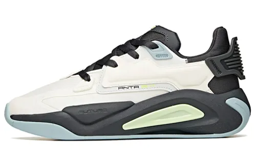 Anta Super Body Textile, Synthetic Leather Slip Resistant Cushioning Abrasion Resistant Low top Skateboard Shoes Men's