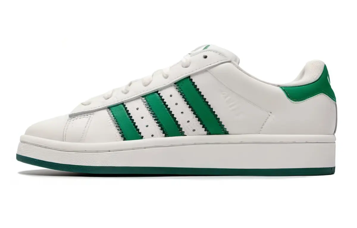 Adidas Originals CAMPUS 00s Low top Skateboard Shoes Unisex White Green