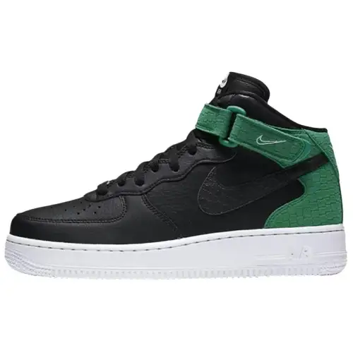 Nike Air Force 1 Mid '07 Black Green White Women's