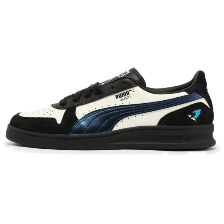 PUMA Palermo Abrasion Resistant Low top Skateboard Shoes Unisex White Black