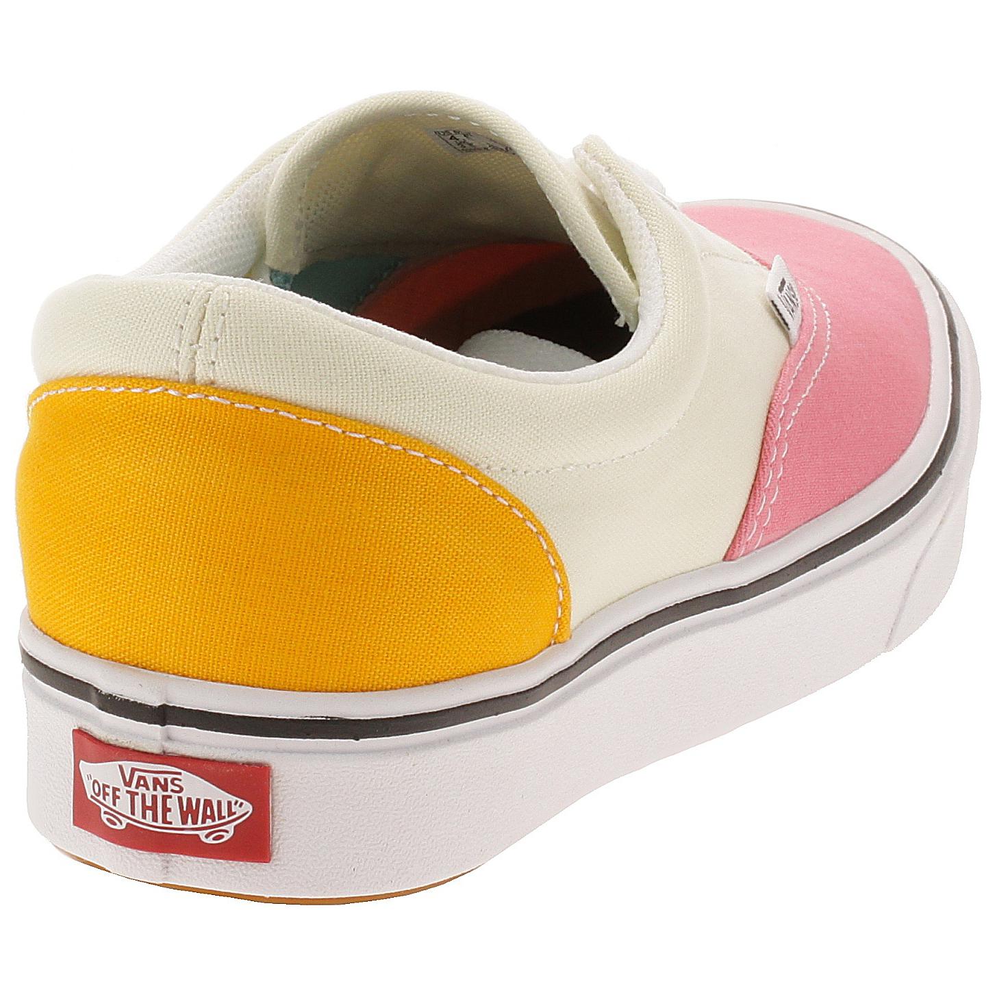 Кеды Vans Era Ua Comfycush Canvas (розово-белые) — фото 3