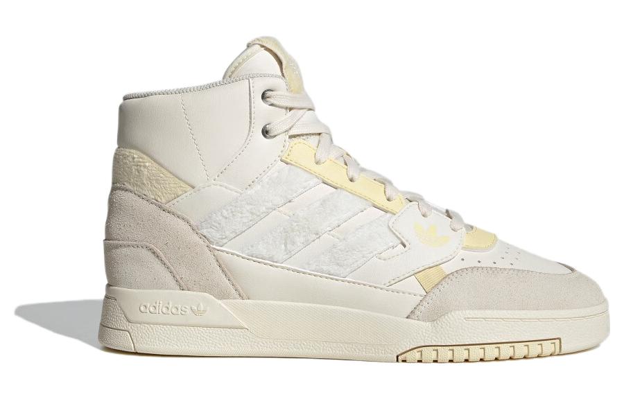 Женские кеды adidas originals Drop Step (бело-серые) — фото 2