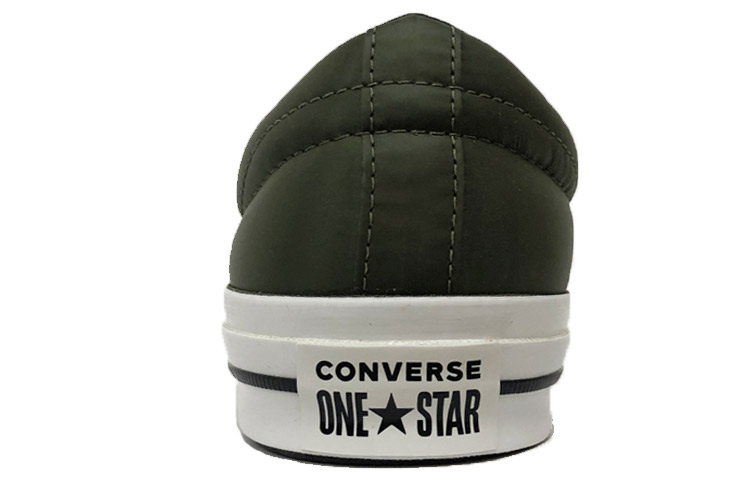 Кеды Converse One Star OX (темно-зеленые) — фото 3