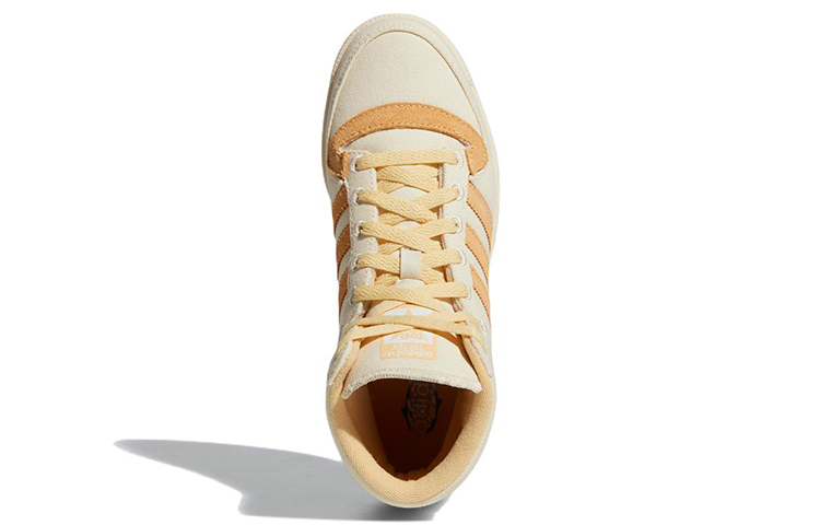 Женские кеды adidas Originals Top Ten RB (бежево-оранжевые) — фото 5