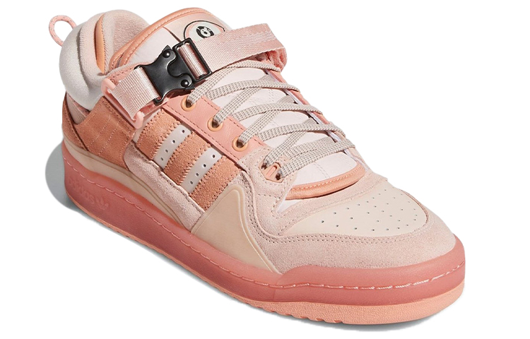 Кеды Bad Bunny x adidas originals FORUM Low "Easter Egg" (розовые) — фото 3