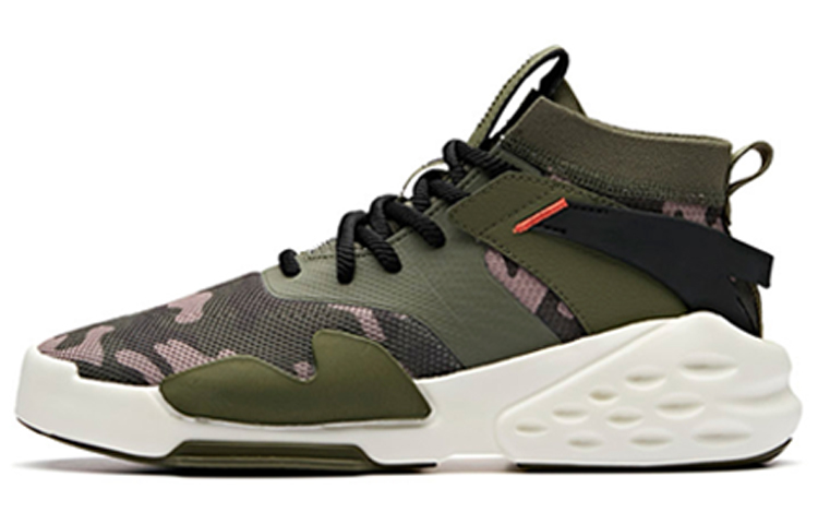 Anta Casual Abrasion Resistant Slip Resistant Abrasion Resistant Slip Resistant Mid top Skateboard Shoes Men's