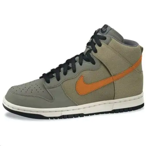 Nike Dunk High Premium Classic Olive Mandarin