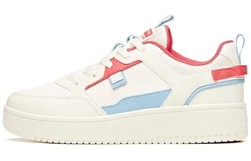 Anta Life Collection Low top Skateboard Shoes Women's White Red